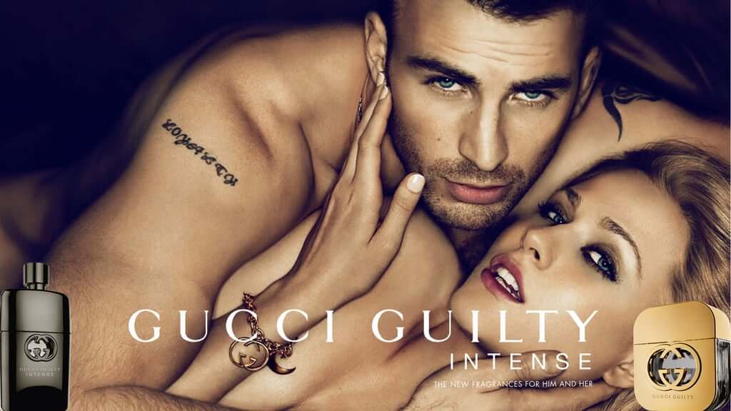 Сексуальная реклама парфюма Gucci