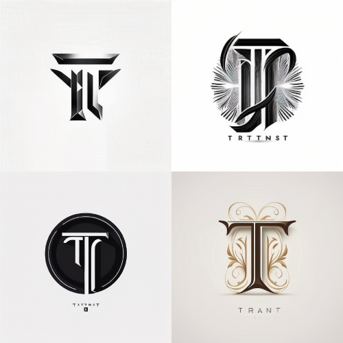логотип буква Т
