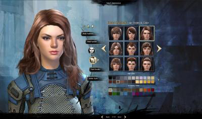 Выбор персонажа в компьютерной игре