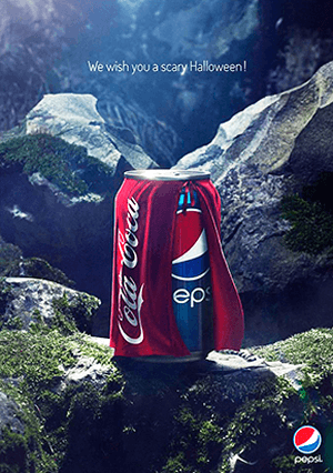 Войны брендов, реклама Pepsi