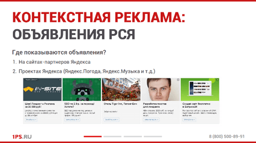 Рекламные возможности Яндекса