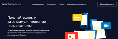 Яндекс Рекламная сеть