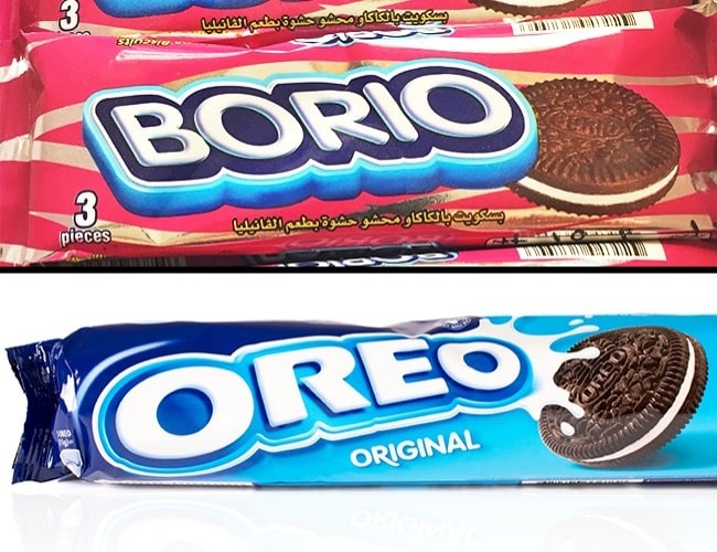 печенье OREO и клон BORIO