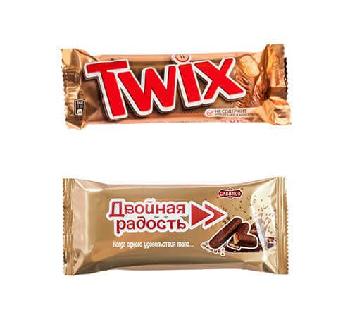 Twix Шоколад, похожий на Twix