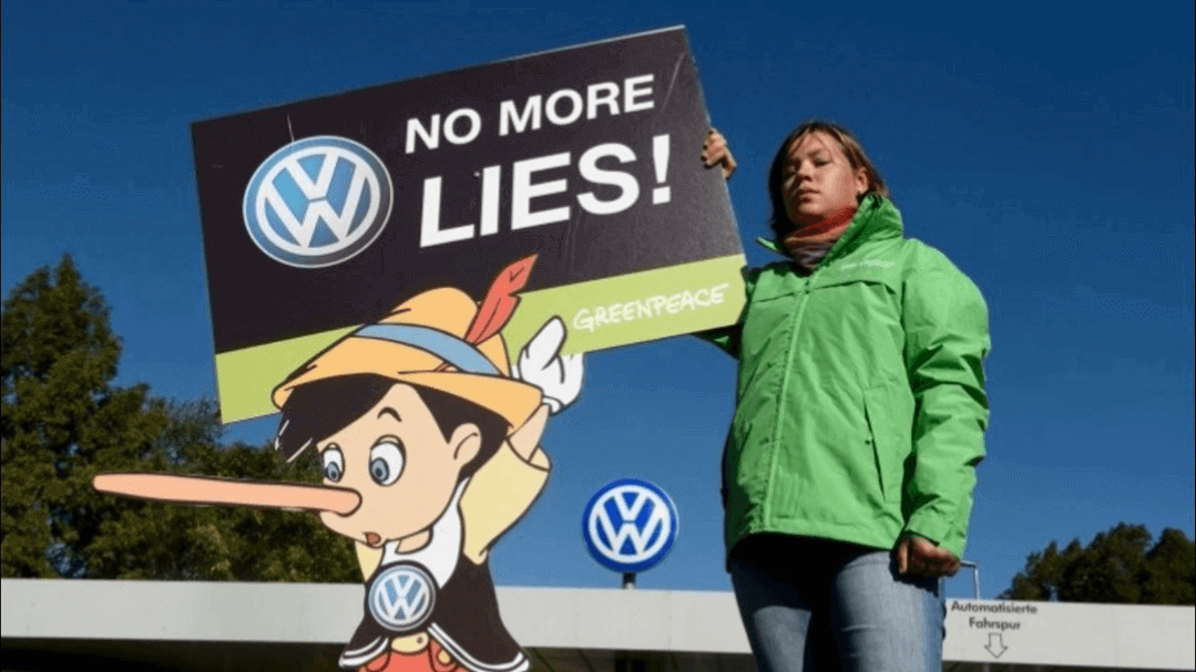 Гринпис против лжи Volkswagen