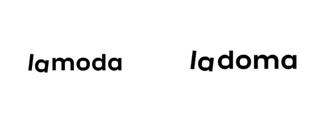 новый логотип Lamoda