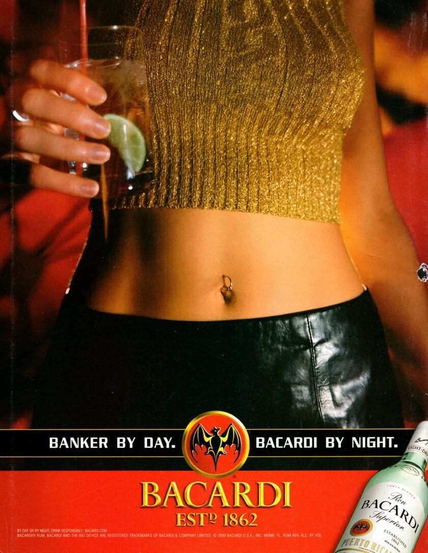Секс в рекламе Bacardi