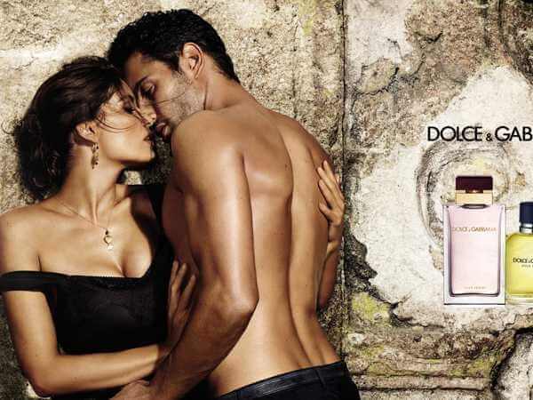 Сексуальная реклама  парфюма Dolce & Gabbana