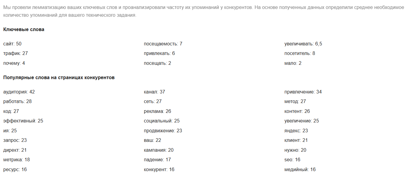 ключевые слова