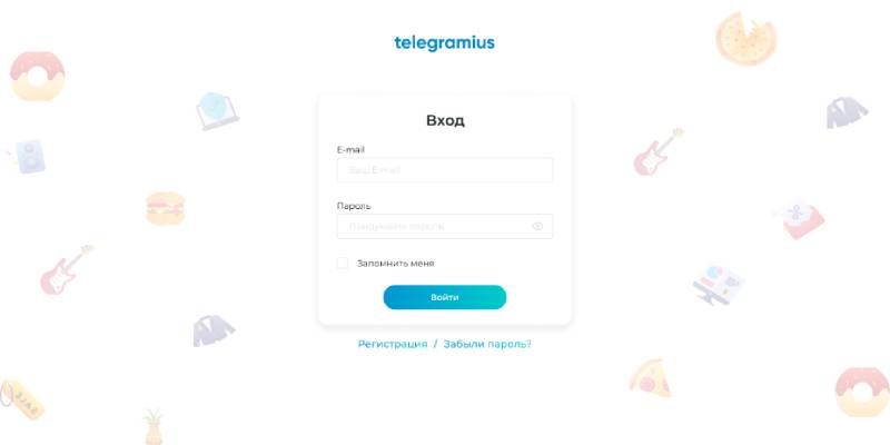 Сервис для создания интернет-магазинов в Телеграмме