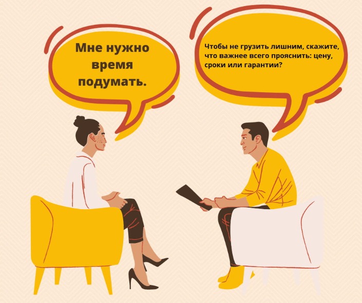 техника обработки возражения через экономию времени