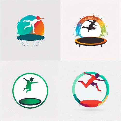 логотип для батутного парка