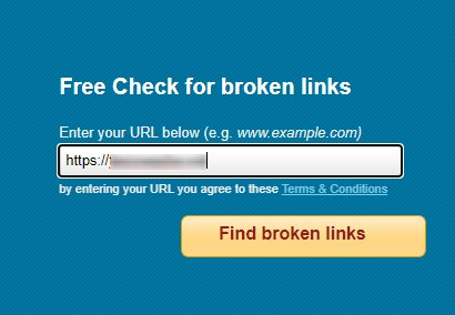 Как найти битые ссылки в Online Broken Link Checker