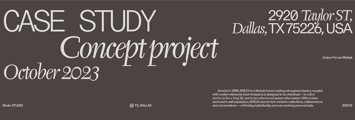 креативная типографика тренд дизайна