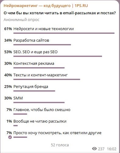 опросы