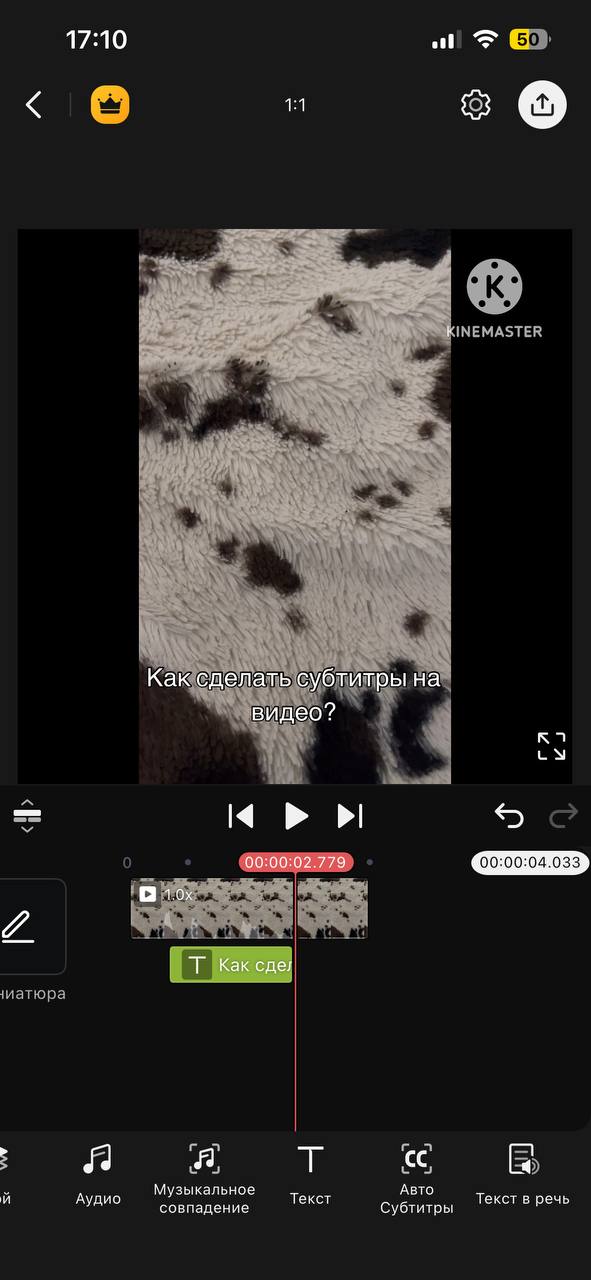 KineMaster скриншот 2