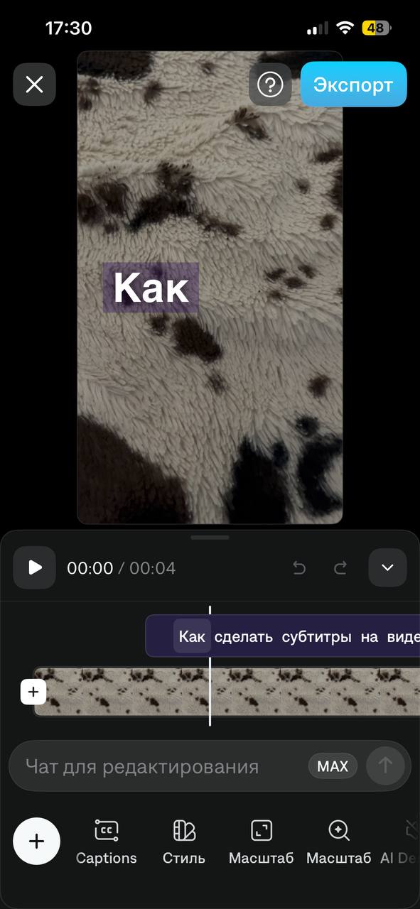 Captions скриншот 2